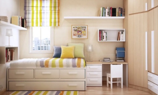 Cara Dekorasi Kamar Sempit Menjadi Keren