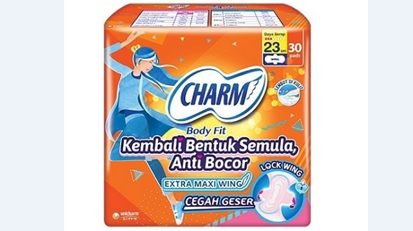 CHARM Body Fit Sayap Extra Maxi Wing Baru